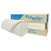 Batting 100% Polyester White Premium with Scrim